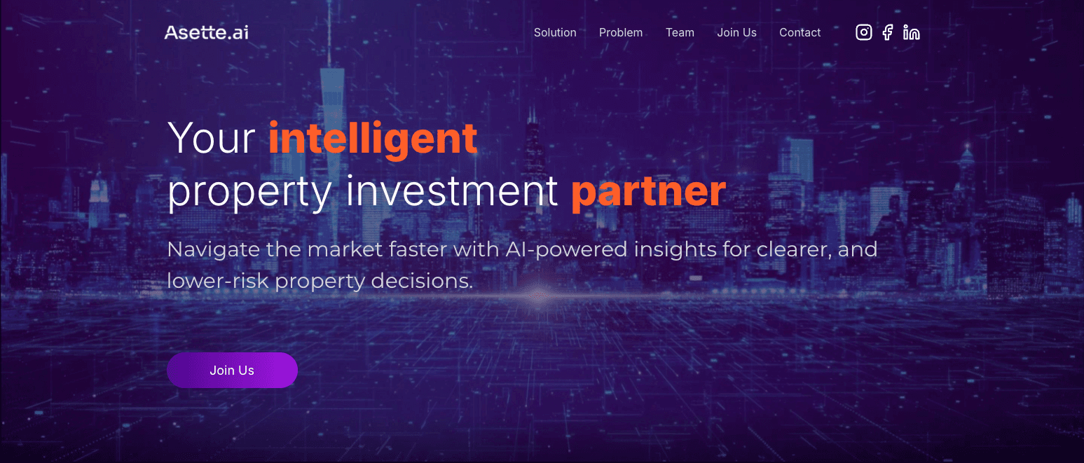 Asette - AI-Powered Real Estate Investment Platform